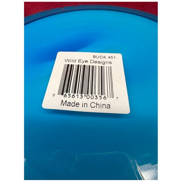 Blue MINI Ice Bucket Plastic w/ Chrome Metal Trim & Handle by Wild Eye Designs - Picture 5 of 5